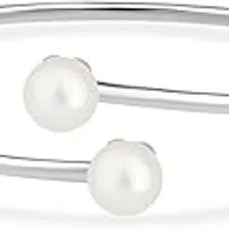ornate jewels 925 Silver Freshwater Pearl Kada Bangle for Women & Girls | With Certificate of Authenticity and 925 Stamp | Life-time Warranty-picture-15