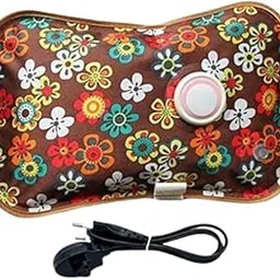 Honbon Electrothermal Warm heating bag/Hot water bag/Electric Heating Gel Pad-Heat Pouch/Hot Water Bottle Hand Warmer Pain Reliever for Body (Pack of1) (Multicolor)-picture-44