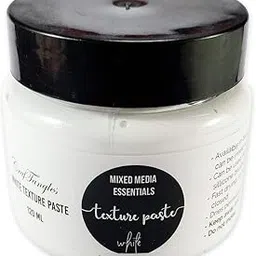 CrafTangles Texture Paste - White (120 ml), for Art and Craft, Non Toxic, Made in India, Artist Grade, Add Texture to Art, CTMMTPW120-picture-26