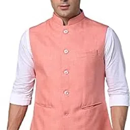vastraa fusion Ethnic Indian Traditional Nehru Modi Jacket/Waistcoat-picture-46