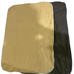 WARMZZZ Kids Blanket (15x12 Inch) | Soft & Cozy Under Blanket | Dual Layer Safety | Warm Winter Sleep Comfort |Plain Coffee-picture-21