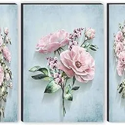 Wall Paintings for Home Decoration | 3 Pc Set Wall Art Paintings | Wall Painting for Home & Festivals-picture-31