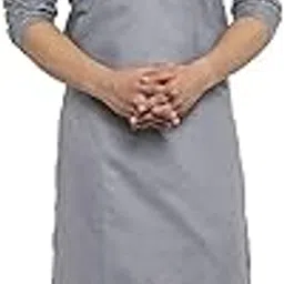 madhav Men's Cotton Straight Only Kurta Grey-picture-32