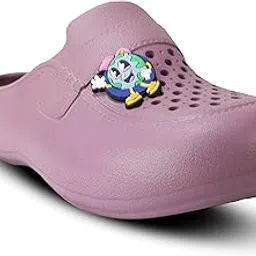 fasmania Women Clogs | Lightweight, Anti-Skid, Waterproof Slip-On Clogs for Women & Girls | Comfortable Earth Charm Sandals | Soft EVA Sole, Stylish Outdoor Footwear-picture-37