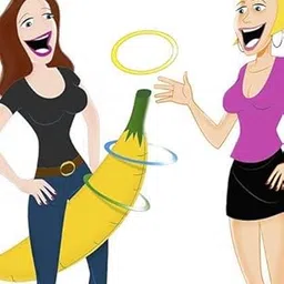 Wanna Party Bachelorette Party Favor Girls Night Out Party Games- Banana Ring Toss Game-Funny Inflatable Ring Toss Game - Girls Night Party Supplies-image-43