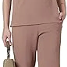 selvia Women's Tops and Trouser Co ord Set, Ribbed Lycra Dress for Woman Stylish-picture-30