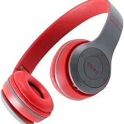 P47 TOP Sale Wireless Portable Sports Headphones Stereo, Memory Card Bluetooth Headset (Red)-picture-12