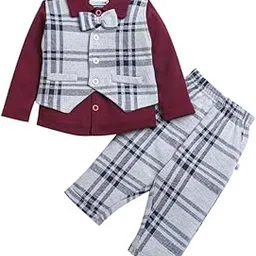 bumzee Boy's Cotton Striped Clothing Set-picture-20