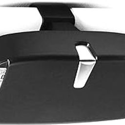 AUGEN Multi-Function Big Face Sunglasses Frame Car Glasses Case Sun Visor Clip Holder Eyeglasses Glasses Case Storage Box Accessories (Black)-picture-3
