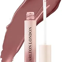 Carlton London Liquid Matte Chuffed Kiss Mocha Me Lipsticks |Enriched with Vitamin E, Avocado Oil | Matte Finish, Non-Sticky and Non-Drying | Upto 12 Hrs- 3ML (Mocha me) image 1