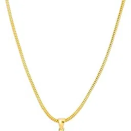 handicraft kottage 1 gm Micro Gold plated Stylesh Modern Brass Chain Pendant locket Necklace for Men,women and kids Ganesh ganapti ganpati bappa-picture-14