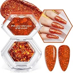 MODELONES from BELLE GAGA Gel Nail Polish, 1Pcs 3g Solid Gel Polish Pudding Gel Creme Manicure Palette Spring Gel Formula Soak Off LED Nail Art Gel Salon Gift for Women Girlfriend (B101090013A, 3gram)-image-69