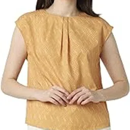 van heusen Women's Polyester Solid Regular Fit Blouse-picture-23