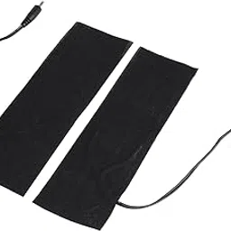 USB Electric Heating Element Foot Warmer Film Heating Pads Carbon Fiber Insoles Slippers 1 Pair-image-64