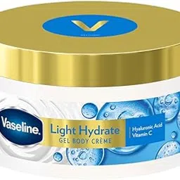 Vaseline Light Hydrate Gel Body Creme, 180 g. Hyaluronic Acid & Vitamin C for Hydrated, Radiant Skin-picture-15