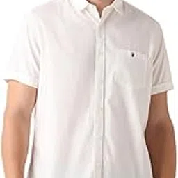 louis philippe Men's Cotton Solid Slim Fit Shirt-picture-30