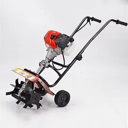 ProCapital Tools ID-054 Mini Tiller 52 CC,2 Stroke Petrol Engine Blades are Made of High Carbon Steel for Cultivating & Mixing and Helping to Prepare Soil for Planting and Weeding-picture-28