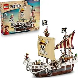 LEGO ONE Piece The Going Merry Pirate Ship, Boat Set 75639 Building Toy for 10+ Age Boys and Girls-picture-28