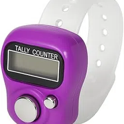 Rangchhelo Mini Hand Tally Counter Finger Ring, Digital Electronic Japa Counter Counting Machine for Mantra Jap, Cricket Umpire Score, Knitting & Various Counting (Small & Portable)-picture-48