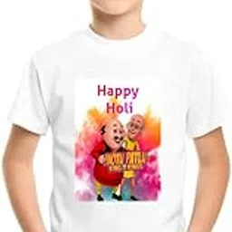 wehatke Print Holi Tshirt for Kids Tranding Desing Round Neck Polycotton Tshirts All Aizes-picture-51