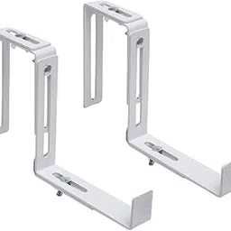 SECRET DESIRE™ 2X Flower Box Holder Support Deck Outdoor Window Box Brackets Flower Baskets-picture-11