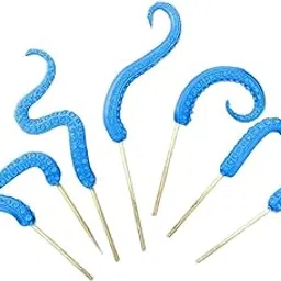 The Style Sutra 7x Octopus Tentacle Plant Stakes Ornament Sturdy Fun Practical Garden Stakes blue|7 Octopus Tentacle Stakes| Statues & Lawn Ornaments-picture-11