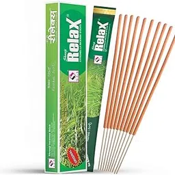 Relax 240 Citronella Incense Sticks Mosquito Repellent Agarbatti - Herbal and Natural (Pack of 2 Boxes x 12 Pouches x 10 Sticks per Pouch= 240 Sticks)-picture-24