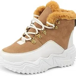 denill Women's Trendy Casual High Ankle Boot for Women & Girls-picture-18