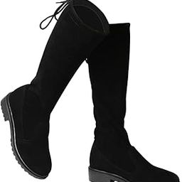jm looks Women's Long Boots, Synthetic Long Boots,Classic Design Western s Shoes-picture-8
