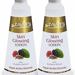 Zavers Skin Glowing Lotion with Mulberry Extract | Triple Action Formula for Radiant & Hydrated Skin | Moisturizing, Nourishing, Non-Greasy, Fast Absorbing | Pack of 2-1000 ml-picture-11