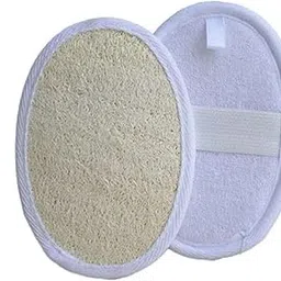 Natural loofah body scrubber for bathing women and men | gentle touch soft dead skin remover | 100% organic Exfoliating bath sponge for Healthier, Smoother Skin-image-15