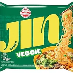 OTOKI Jin Ramen Korean Style Instant Noodles Veggie Flavor 110g, Pack of 1, The Product of Korea-picture-23