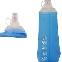 YEVTAHT 500ML Soft Flask, Running Water Bottles,TPU Foldable Running Hydration Flask, Soft Collapsible Water Bottle for Hydration Pack Cycling Marathon Running Hiking-picture-26