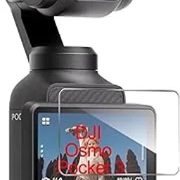 SPCORE 3 in 1 Tempered Glass Screen Guard Protector for DJI Osmo pocket 3 (Action Camera) with Full Screen Coverage & Easy Installation Kit (2 P'cs Set) (Pack of 1)-image-24