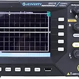 JDS210 100MHz Digital Oscilloscope - 2 Channel, 7" TFT-LCD, 500 MS/s Real-Time Sampling, Portable Professional Lab Oscilloscope Kit with USB Storage & Auto-Ranging-picture-31