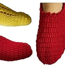 wovenstock Women Ankle Length Wool Socks (Pack of 2)-picture-48