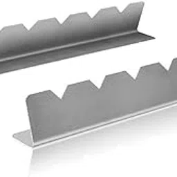 2 Pcs Sawtooth-Shaped Kebab Stands Skewer Holders Universal Suitable For Barbecue Oven Stand Stainless Steel Bracket Stainless Steel Kebab Stand-picture-34