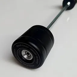 RoadRash Front Fork Slider Wheel Axle Alloy Protector for Aprilia RS 457 | Touno 457| Black Delrin-picture-18