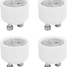 SUNGOOYUE GU10 to MR16 Converter, GU10 to MR16 Adapter Socket Heat Resistant Lamp Holder Converter for LED Halogen Lamp, 4PCS-picture-53