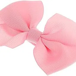 3X Assorted Grosgrain Ribbon Baby Girls Hair Clips Hairpin Dot Bow Boutique Barrettes-image-70