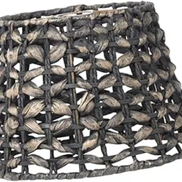 MERISHOPP®Ceiling Light Shade Woven Pendant Lampshade for Dining Room Kitchen Festival Black|Home & Garden | Lamps, Lighting & Ceiling Fans | Lamp Shades-image-9