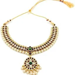 natyam Necklace for Bharatanatyam & Kuchipudi | Traditional Jewelry for Classical Dance-picture-26