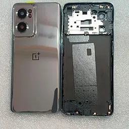 REOTEL Back Panel Body Middle Ring with Heat & Sink Pad for Oneplus Nord CE 2 - Silver-picture-21