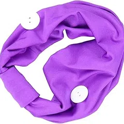bazpur mart BAZPUR MART® Women Wide Headbands Sports Headband Womens Yoga Athletic Hairband Sweatband Working Out Sports Headband (Purple)-picture-15