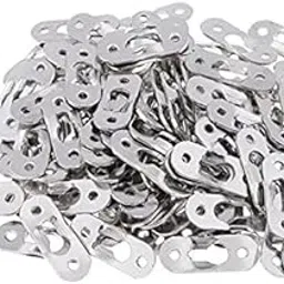 ATORSE Craft Kits 2x100 Pcs Sliver Heavy Duty Keyhole Hangers Photo Frame Hook Picture Hangers-Crafts- Home Arts & Crafts- Framing & Matting- Frames & Supplies-image-23
