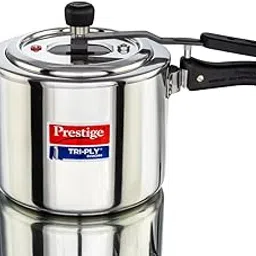 Prestige 5 Litre Triply Svachh Inner Lid Pressure Cooker|Gas & Induction Compatible|Deep lid for spillage control|Triply body for even heat distribution|Low Cooking Oil|5 Years Warranty|ISI Certified-image-45