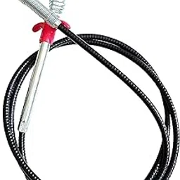KBDev Hair Catching Drain Pipe Cleaning Claw Wire,Sink Cleaning Stick Sewer Sink Tub Dredge Remover (160 Cm)-picture-35