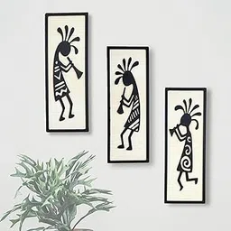 MODERN BOIS ART Wall Art Hanging for Home Decor | Boho Art Wall Art for Living Room, Office, Bedroom | Wall Decor Hanging Items | Wall Decorative Items Best for Gift, Pack of 2 Pieces (AF01)-picture-24