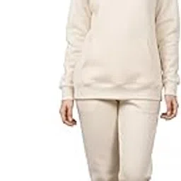 mack jonney Solid Track Suit for Women | Warm Fleece Tracksuit Set | Full Sleeve Hoodie-M5123-picture-21