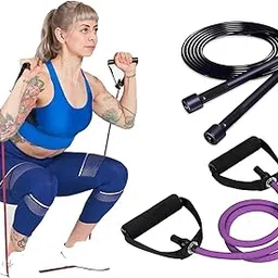 Single Toning Tube For Skipping Rope For Stretching Resistance Band Exercise Workout Fitness Rope Men & women-picture-12